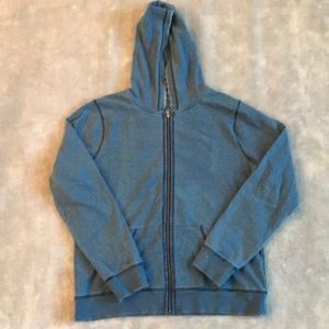 Joe’s Jeans Washed full-zip Blue Hoodie (Men’s)